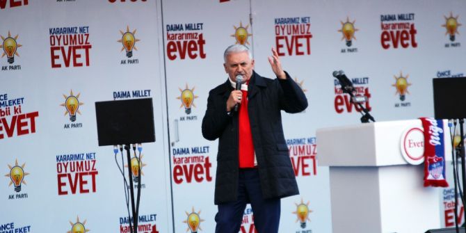 Başbakan Yıldırım: “Erzurumlu Teyyo Bunun Yalanlarını Duysa Pataklar Bunu”