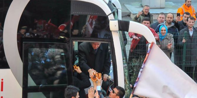 Cumhurbaşkanı Erdoğan’a Samsun Simidi İkram Edildi