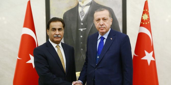 Cumhurbaşkanı Erdoğan, Pakistan Meclis Başkanı’nı Kabul Etti