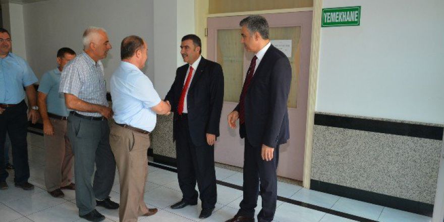 Özgür, Dsi Antalya Personeli İle Vedalaştı