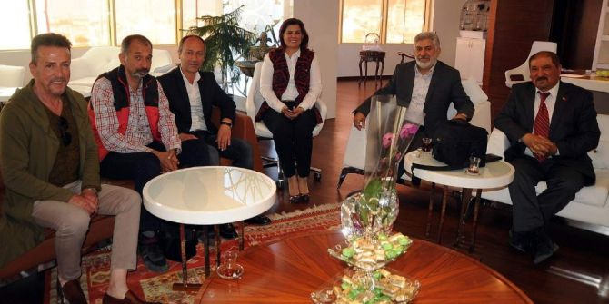 Didimli Çalışan Gazeteciler Çerçioğlu’nu Ziyaret Etti