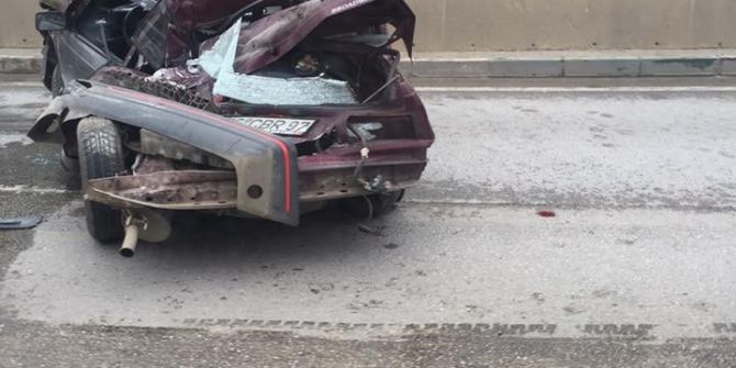 Bursa’da İnanılmaz Kaza...bu Araçtan Sağ Çıktı