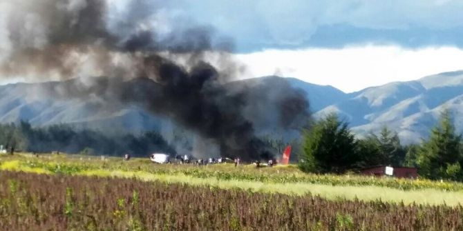 Peru Havayolları’na Ait Uçak Pistten Çıktı