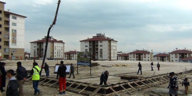 Erciş Sahil Kent Semt Pazarı Temeli Atıldı