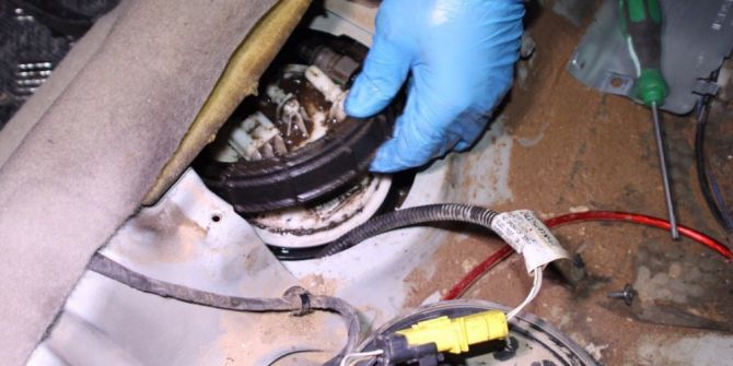 Yakıt Deposundan 8 Kilo Uyuşturucu Çıktı