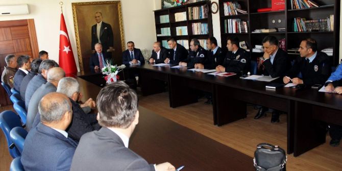 Develi’de İlçe Güvenlik Danışma Kurulu Toplantısı Yapıldı
