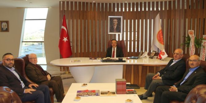 İlim Yayma Cemiyetinden Rektör Bağlı’ya Ziyaret
