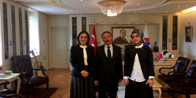 Ağrı İbrahim Çeçen Üniversitesi Rektörüne Kadın Ve Demokrasi Derneğinden (Kadem) Ziyaret