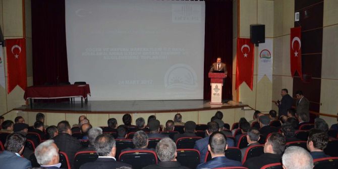 Gıda Tarım Ve Hayvancılık Müdürlüğünden Değerlendirme Toplantısı