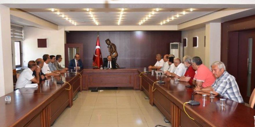 Mahalle Muhtarlarından Vali Aktaş’a Ziyaret