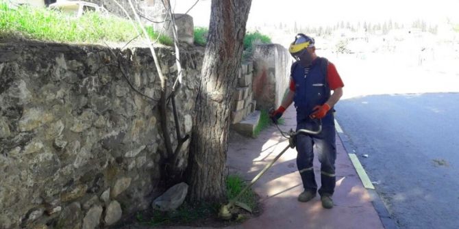 Alaşehir Belediyesinden Bahar Temizliği