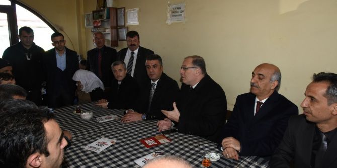 Mavi Çarşı Esnafına Cumhurbaşkanlığı Hükumet Sistemi Anlatıldı