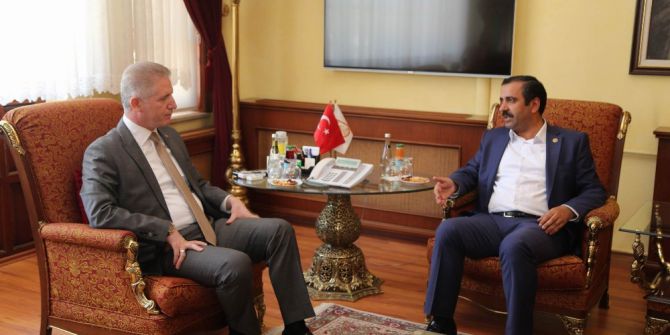 Sağlık-sen Genel Başkanı Memiş’ten Vali Gül’e Ziyaret