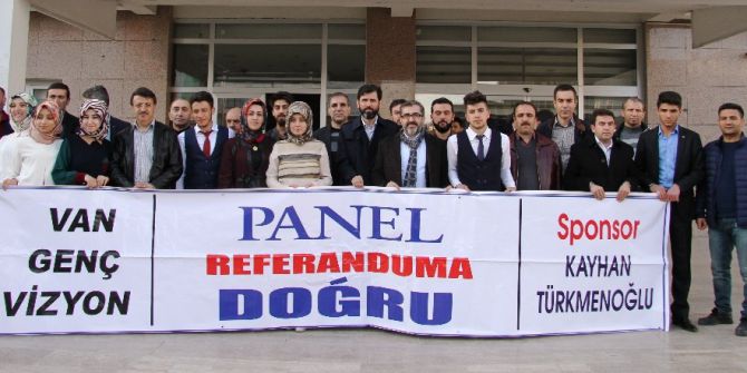 ‘Van Genç Vizyon’ Referandum İçin Alana İndi
