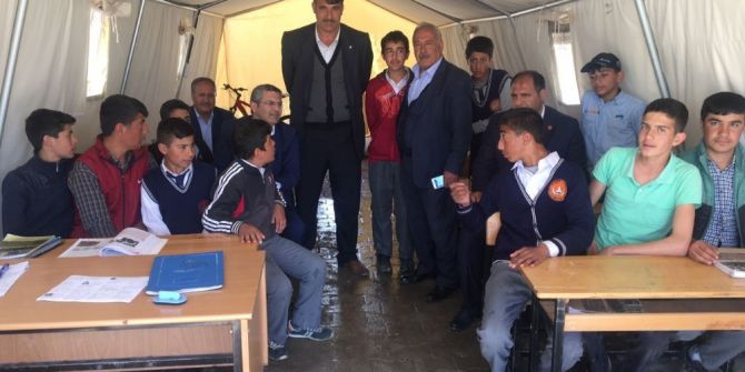 Milletvekili Salıcı, Depremzedeleri Ziyaret Etti