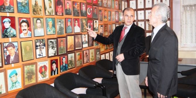 Vançelik, Şehit Ve Gazi Aileleri Derneklerini Ziyaret Etti