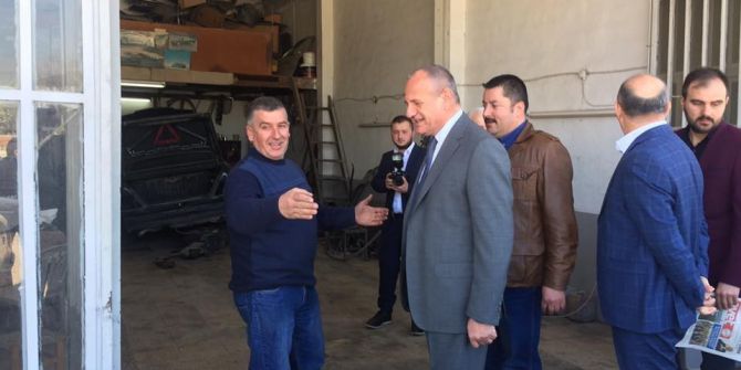 Başkan Keleş,yeni Sanayiyi Gezdi