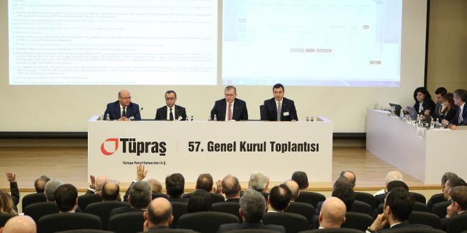 Tüpraş’ın 57’nci Genel Kurul Toplantısı Gerçekleştirildi