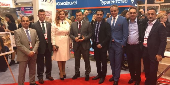 Başkan Yücel, Ukrayna’da Alanya’yı Tanıtıyor