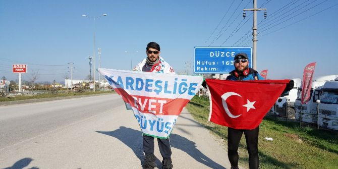 “Kardeşliğe Evet” İçin 37 Gündür Yollardalar