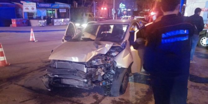 Başkent’te Trafik Kazası