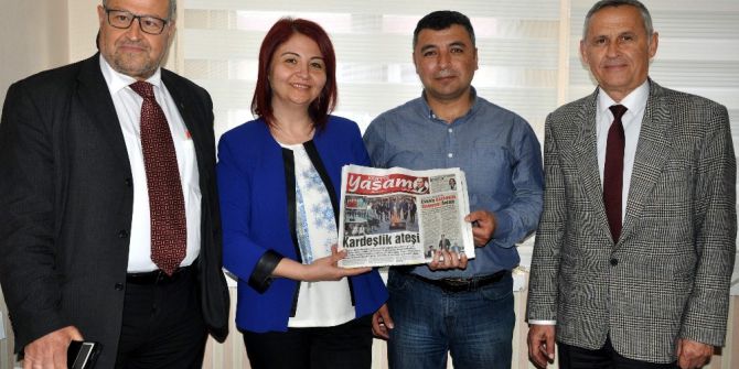 Agc’den ‘Kentte Yaşam’ Gazetesine Ziyaret