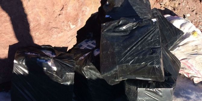 Sigara Kaçakçılarının Taktiğini Polis Çözdü