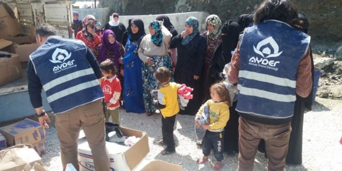 Hayder’in Yardım Konvoyu Suriye’ye Ulaştı