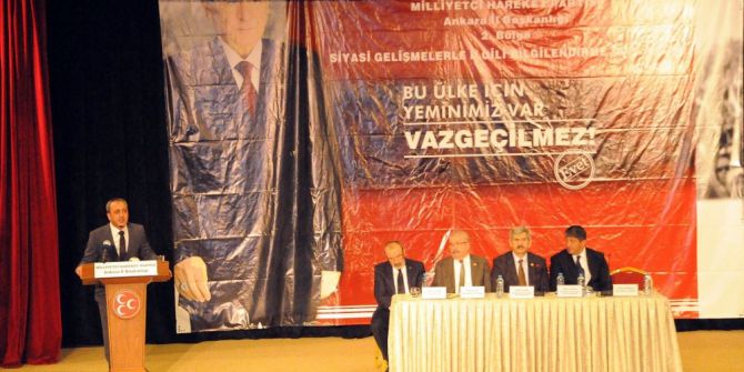Mhp Ankara İl Başkanı Çetinkaya: "Türkiye Referandumda Aziz Milletimizin Kararlı Duruşuyla Işığa Kavuşacak”