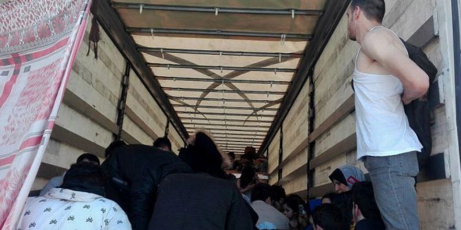 Tır’la Çeşme’den İtalya’ya Kaçmaya Kalktılar