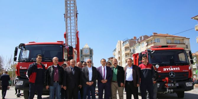 Karaman İtfaiye Müdürlüğüne Araç Takviyesi
