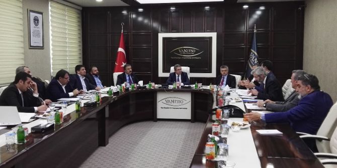 Van Ekonomi Konseyi Toplandı