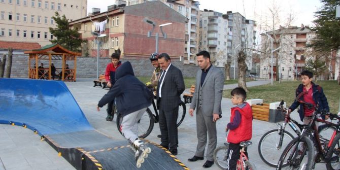 Seydişehir Belediyesinden Gençlere Parkur
