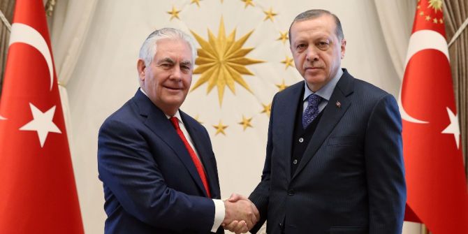 Cumhurbaşkanı Erdoğan, Abd Dışişleri Bakanını Kabul Etti