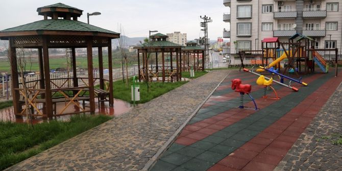 Cizre Konak Mahallesi’ndeki 3 Park Halkın Hizmetine Girdi