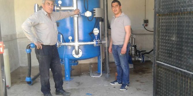 Saatte 11 Ton Su Arıtma Kapasiteli Tesis Devreye Girdi