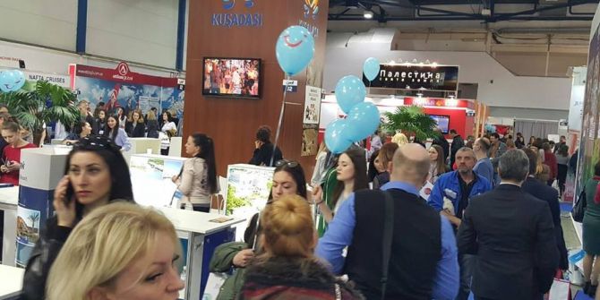 Ukrayna Fuarı’nda Kuşadası Standı Açıldı