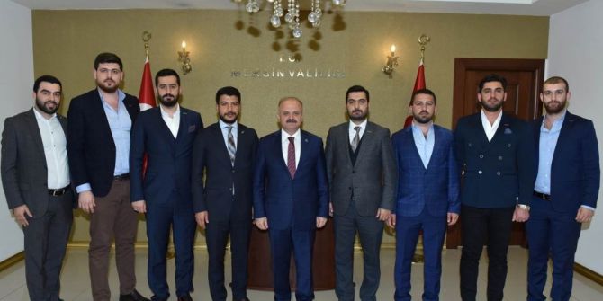 Genç Müsiad’ın Yeni Yönetimi, Vali Çakacak’ı Ziyaret Etti