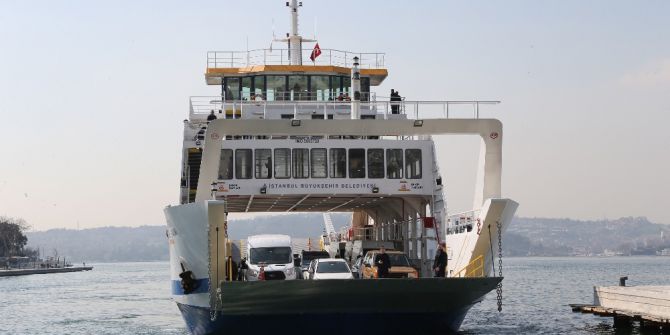 İstinye - Çubuklu Arabalı Vapur Hattında Bir Haftada 8 Bin 579 Araç, 10 Bin Yolcu Taşındı
