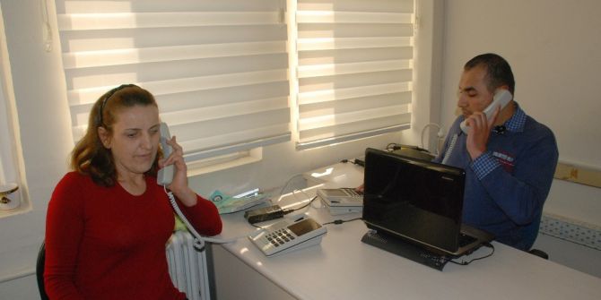 Görme Engelli Santral Memurlarının Çalışma Azmi