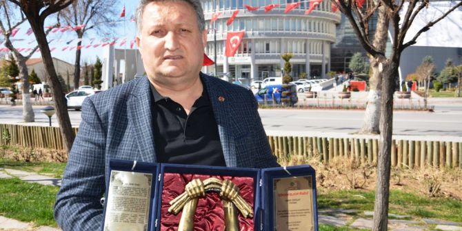 Gap Gazeteciler Birliği Genel Başkan Vekili Özpolat’a Kazakistan’da Anlamlı Ödül