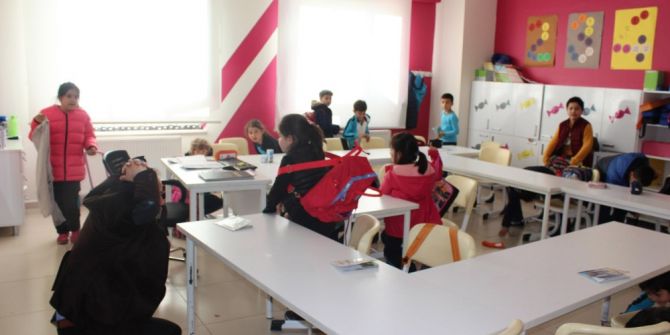 Öğrencilere Deprem Tatbikatı