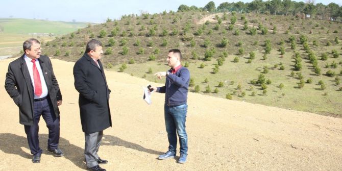 Başkan Karabacak, Mesire Alanı İnşaatını Ziyaret Etti