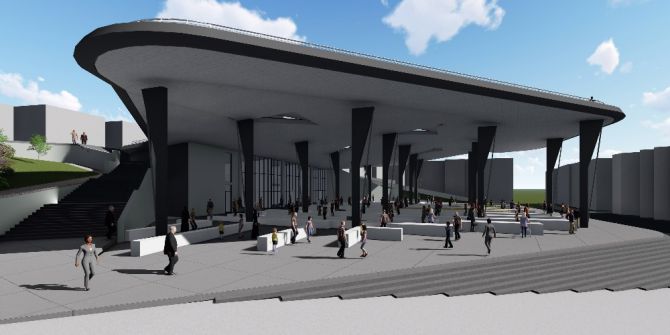 Esat Pazar Yerinin Temeli Atılıyor