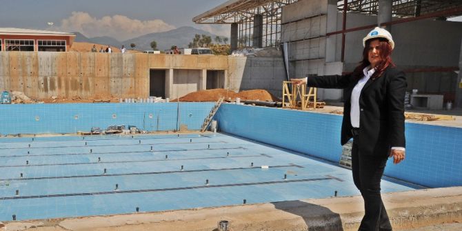 Başkan Çerçioğlu, Atatürk Spor Kompleksini İnceledi