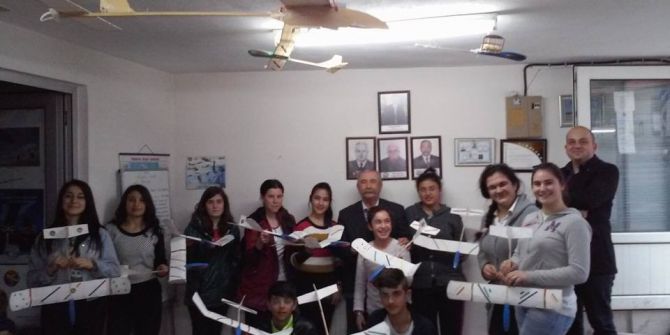 Balya’da Gençler Havacılığa Merak Sardı