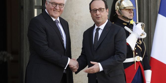 Hollande, Almanya’nın Yeni Cumhurbaşkanı Steinmeier’i Kabul Etti