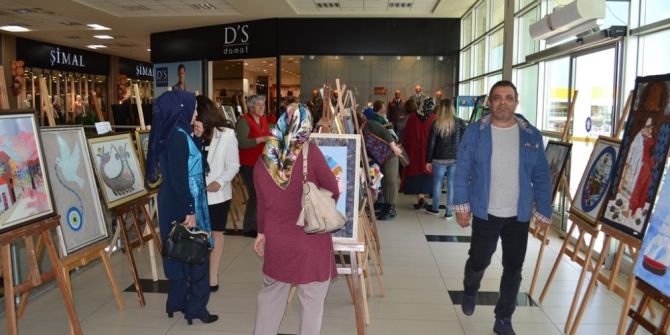 Edremit’te Kırkyama Sergisi Açıldı