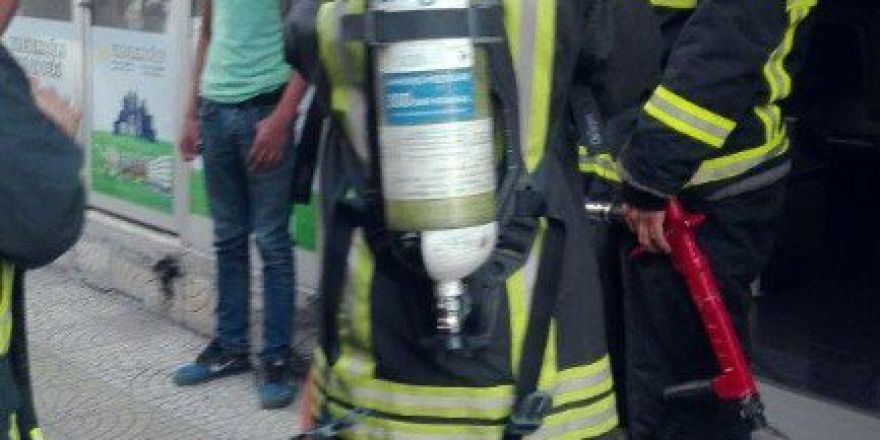 Kuaförde Yangın Çıktı