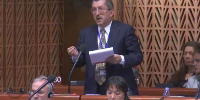 Başkan Vergili Strasbourg´da Avrupa Yerel Yönetimler Meclisine Katıldı